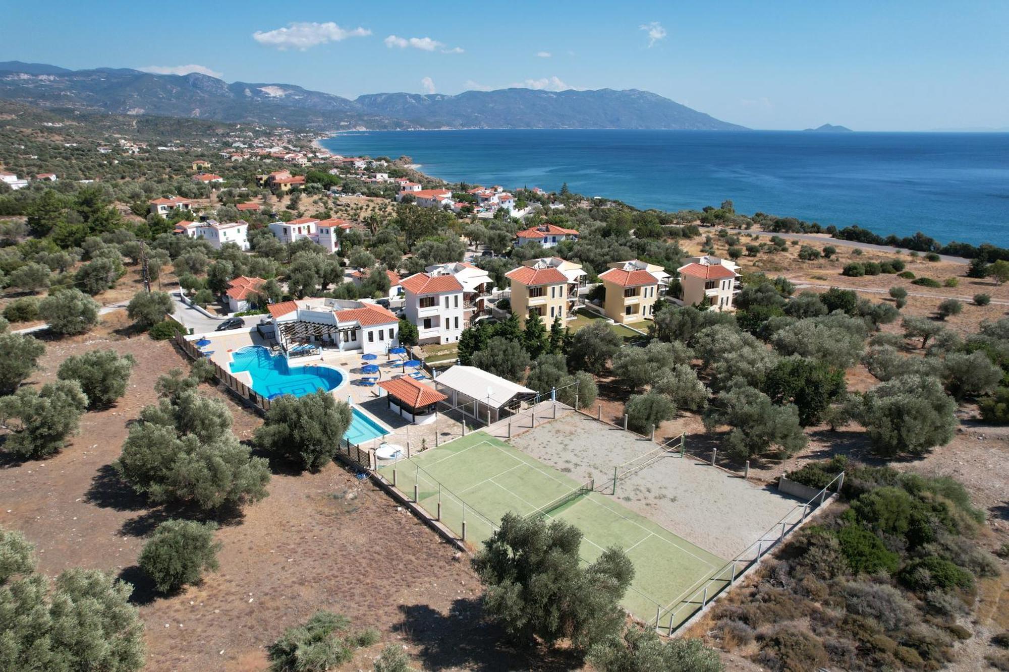 Kyma Hotel Marathókampos Exteriér fotografie